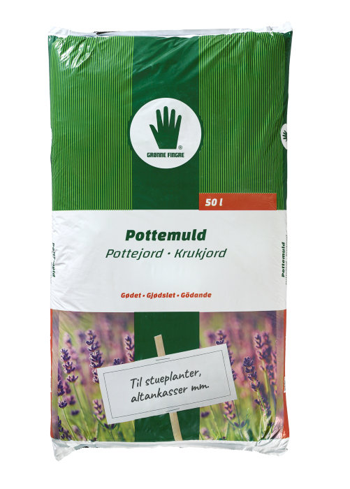 Pottemuld 50 liter - Grønne Fingre®